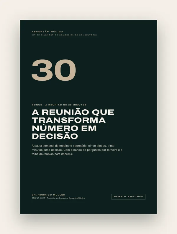 Capa do bônus A Reunião de 30 Minutos